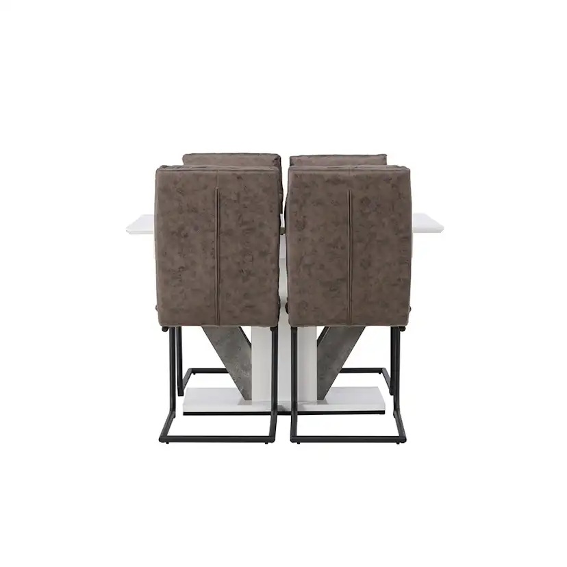 Matgrupp Venture Home Disa med 4 Zizo Stolar