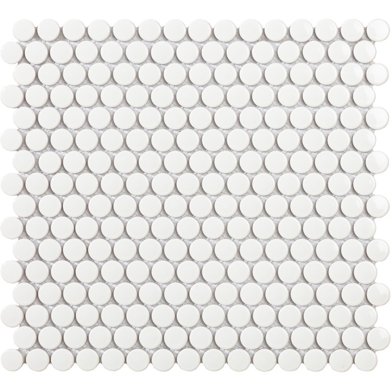 Mosaik Konradssons Tech Penny Vit Blank 29,4x32 cm