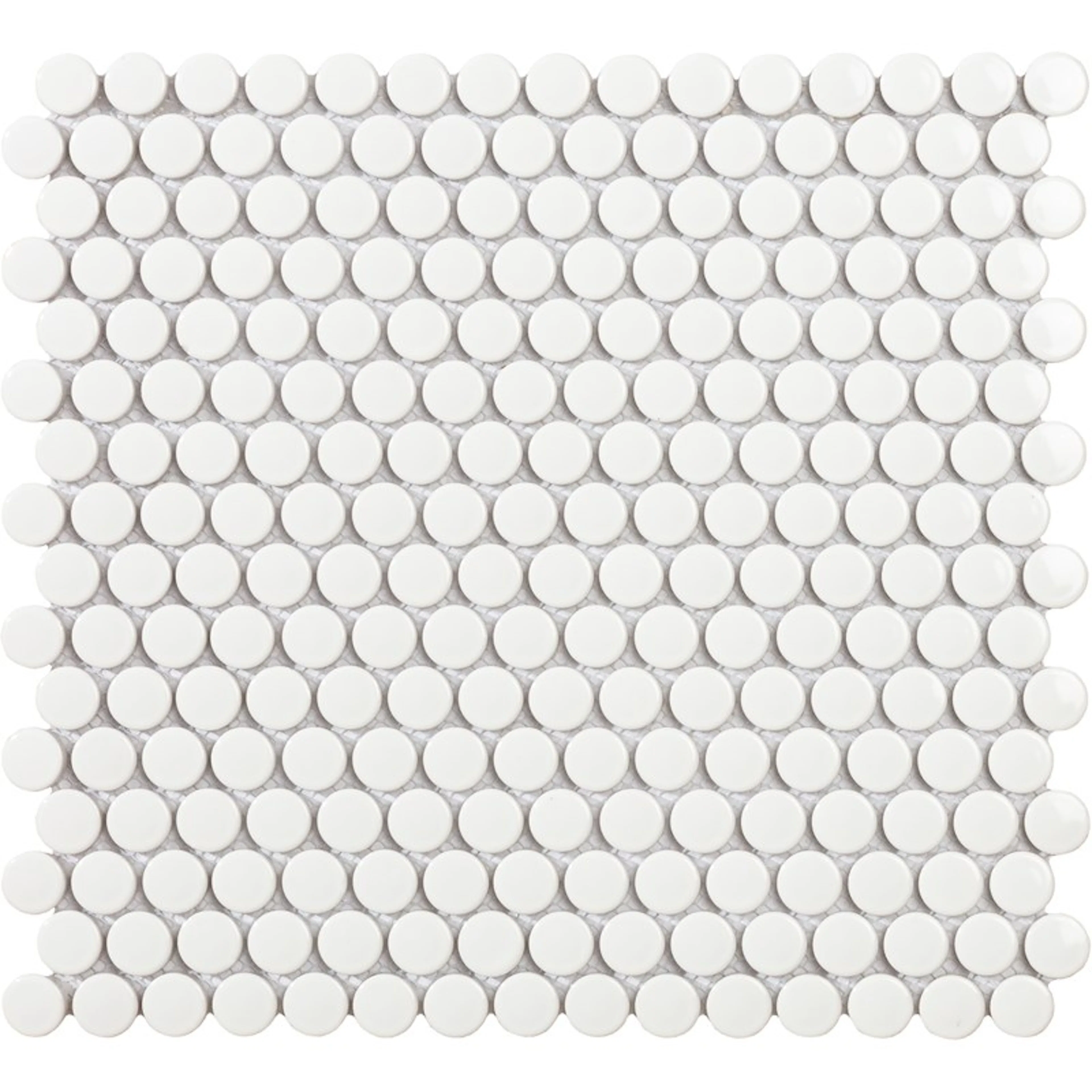 Mosaik Konradssons Tech Penny Vit Blank 29,4x32 cm