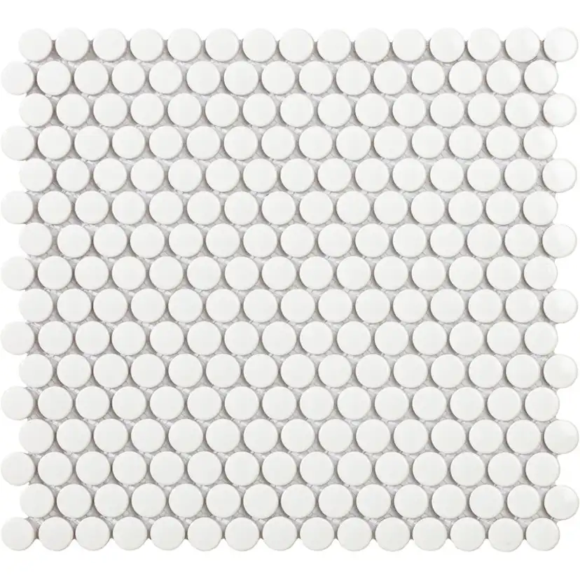 Mosaik Konradssons Tech Penny Vit Blank 29,4x32 cm