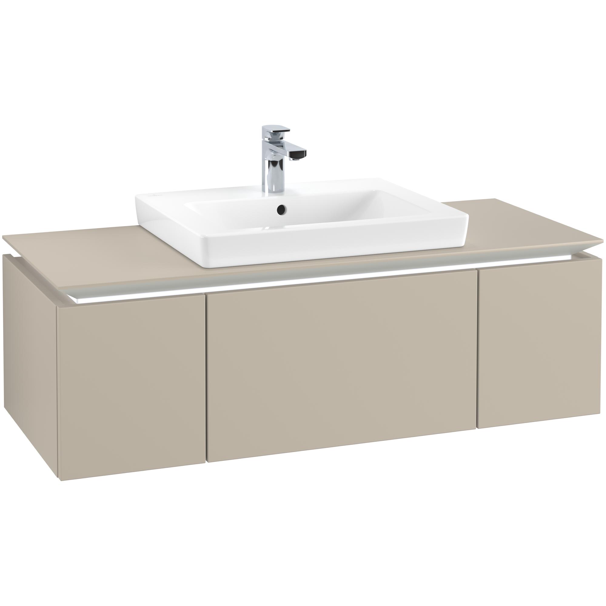 Tvättställsskåp Villeroy & Boch Legato Kompakt med 3 Lådor för Tvättställ
