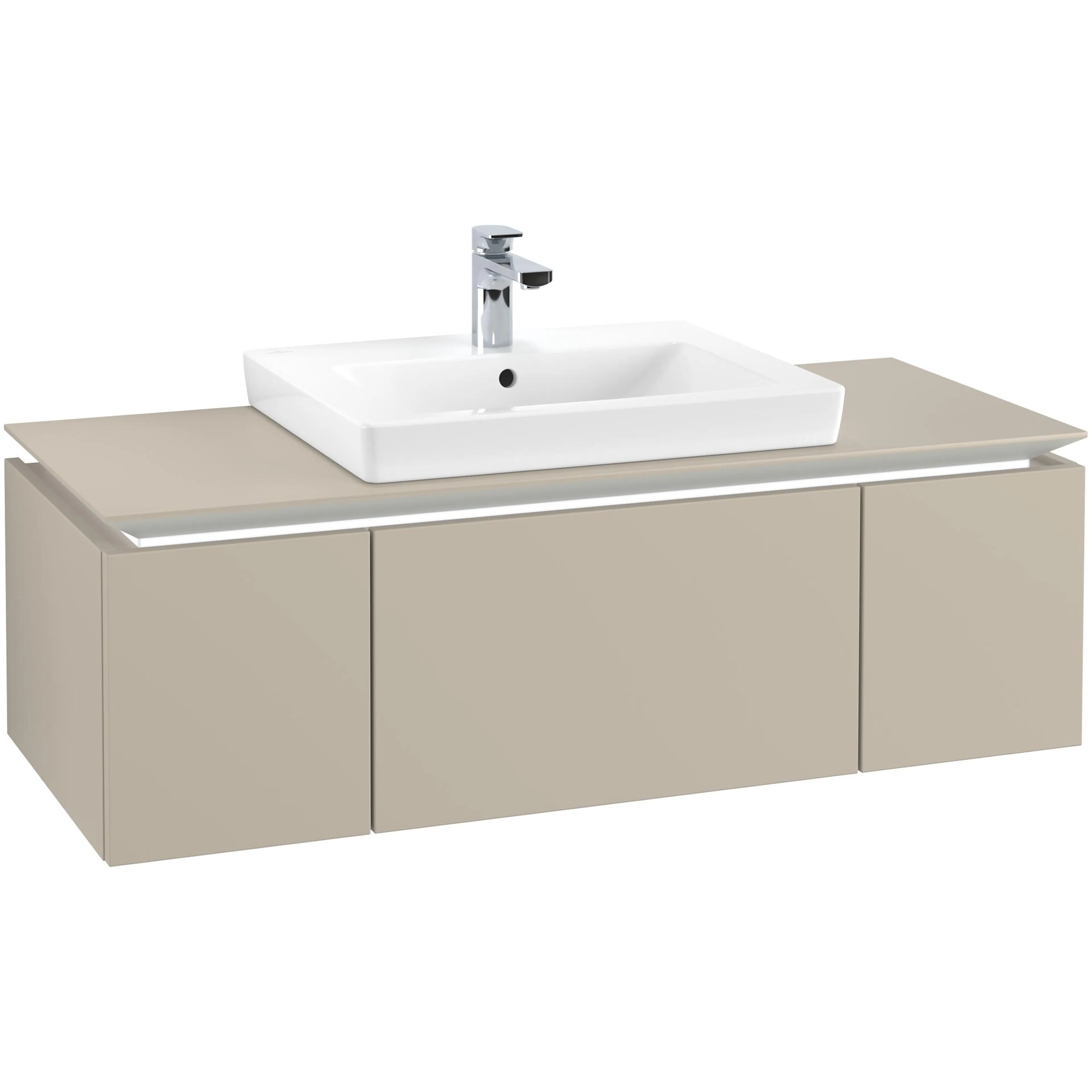 Tvättställsskåp Villeroy & Boch Legato Kompakt med 3 Lådor för Tvättställ