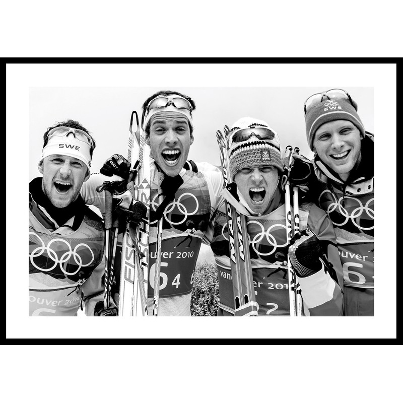 Poster Gallerix OS-Guld Skidor Vancover 2010