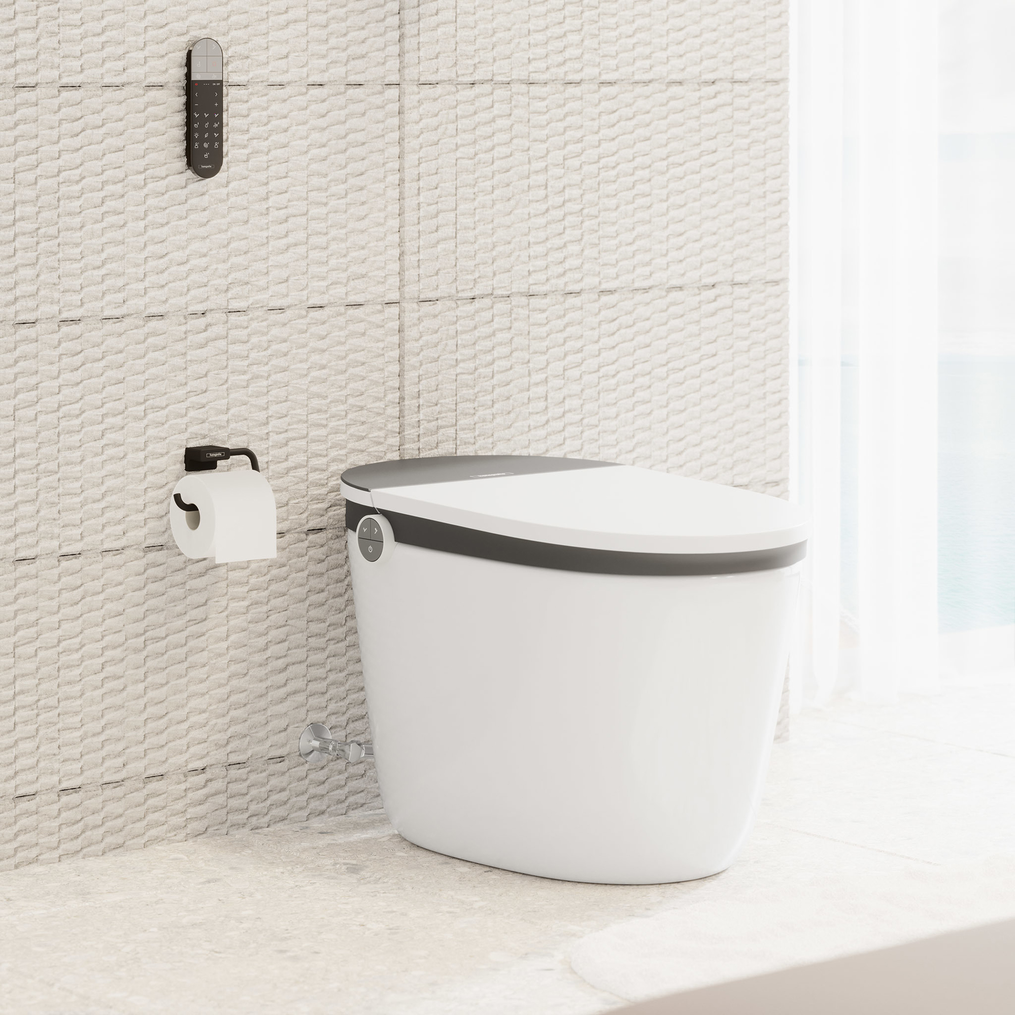 Toalettpappershållare Hansgrohe AddStoris