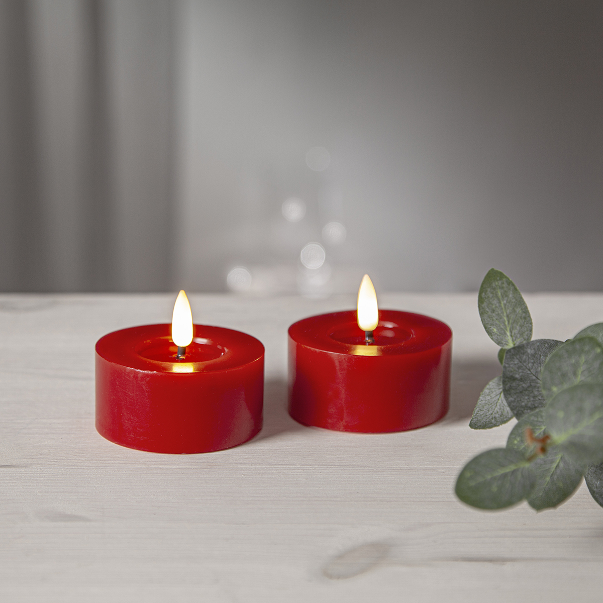 LED-Värmeljus Star Trading Flamme Flow 7x5 cm 2-pack