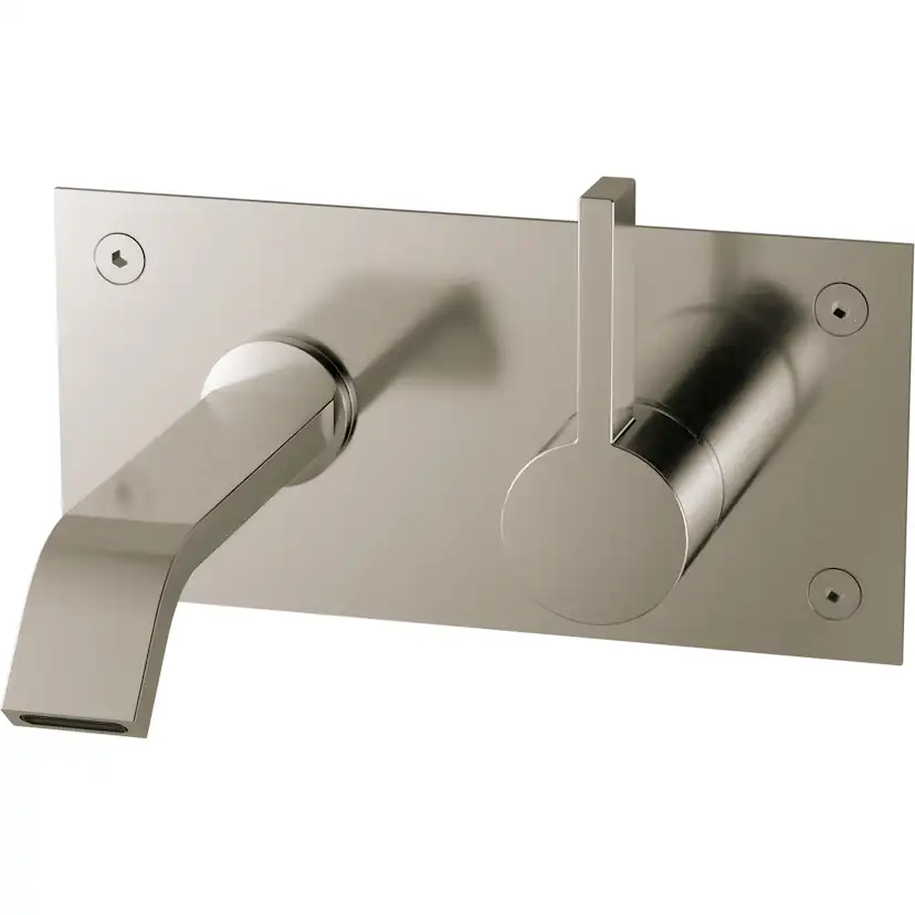 ARM004 Brushed Nickel Borstad Nickel