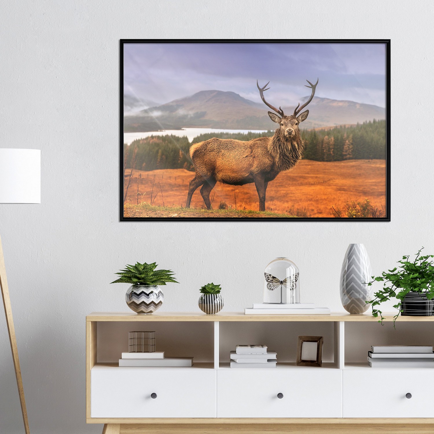 Poster Artgeist Affisch Scottish Stag