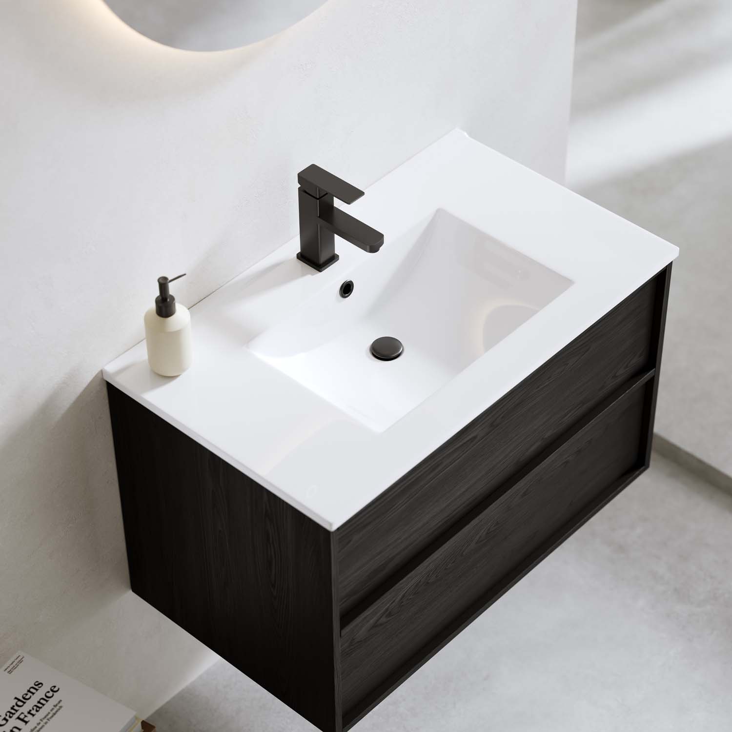 Tvättställsskåp Bathlife Charm med Tvättställ
