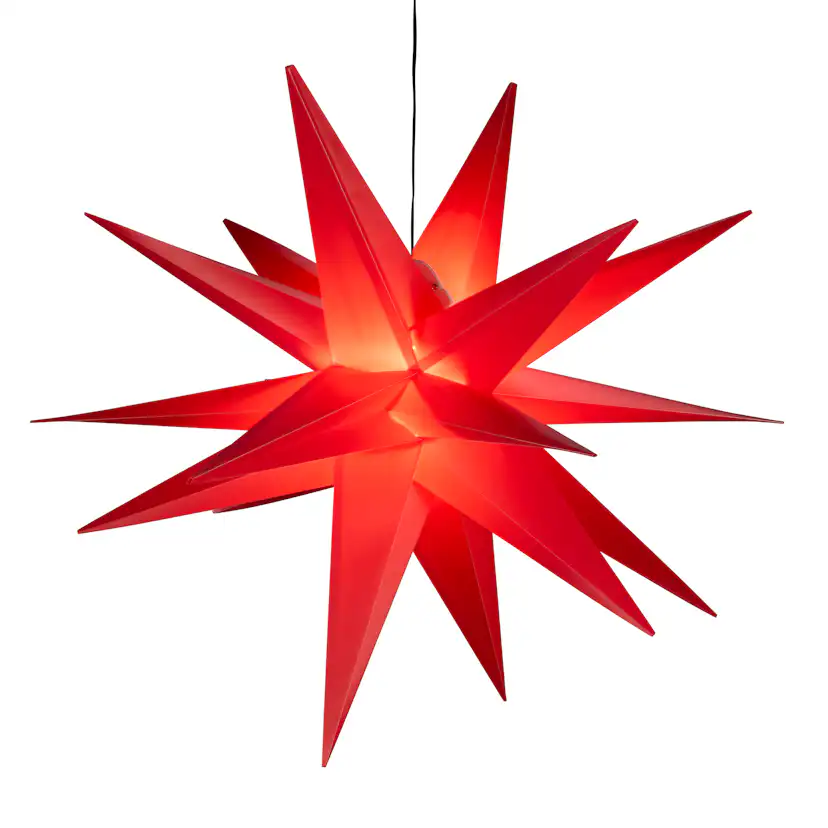 Adventsstjärna Gnosjö Konstsmide 3D Stjärna 100 cm LED Utomhus