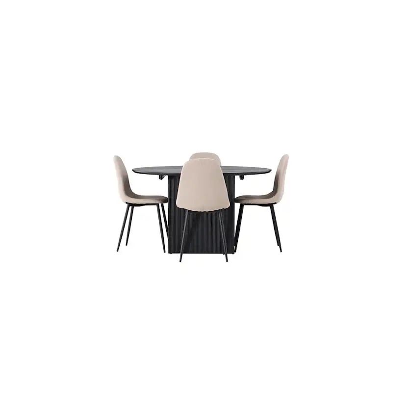 Matgrupp Venture Home Matilda med 4 Polar Stolar