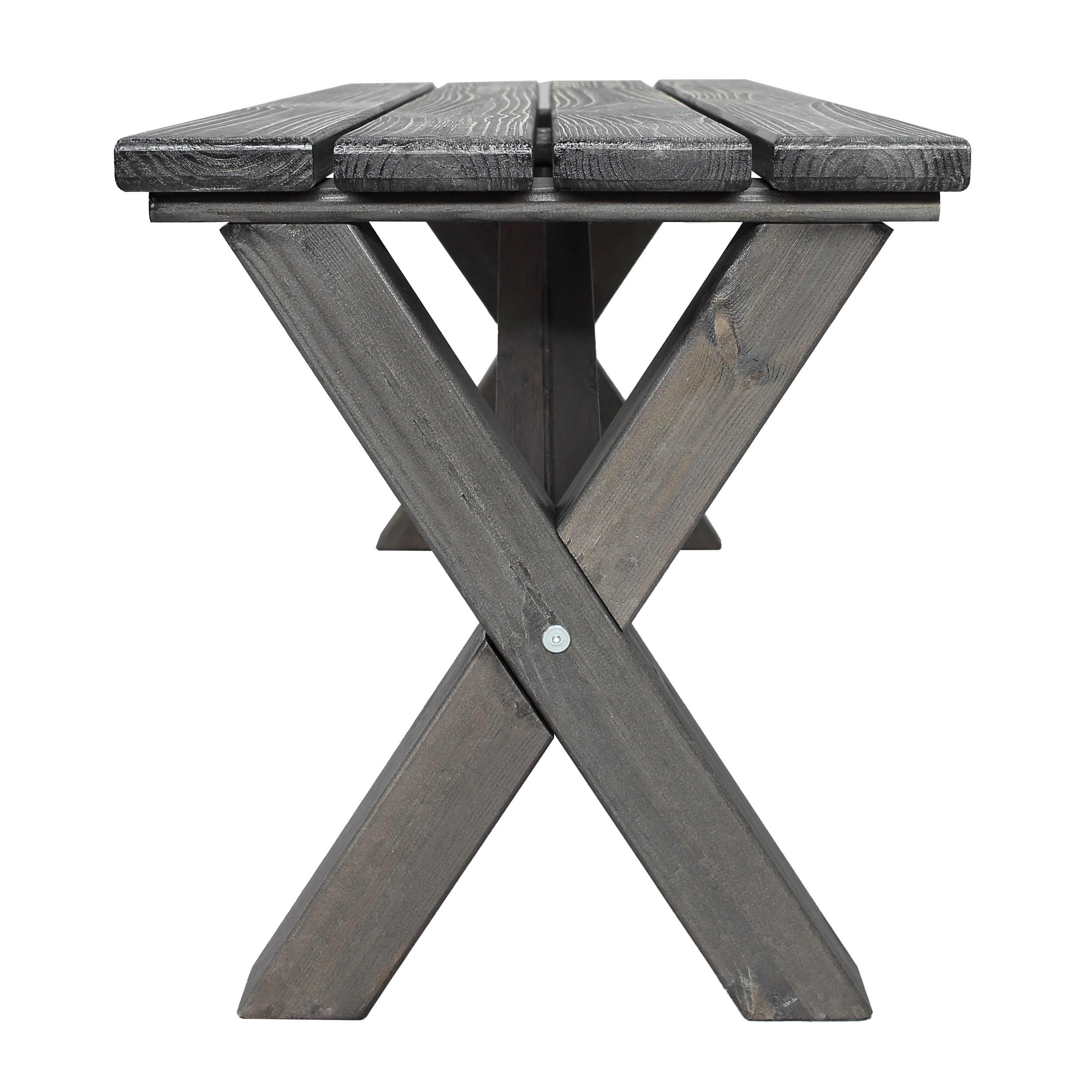 SCOTTSDALE bench 100 Grå, 1000 mm