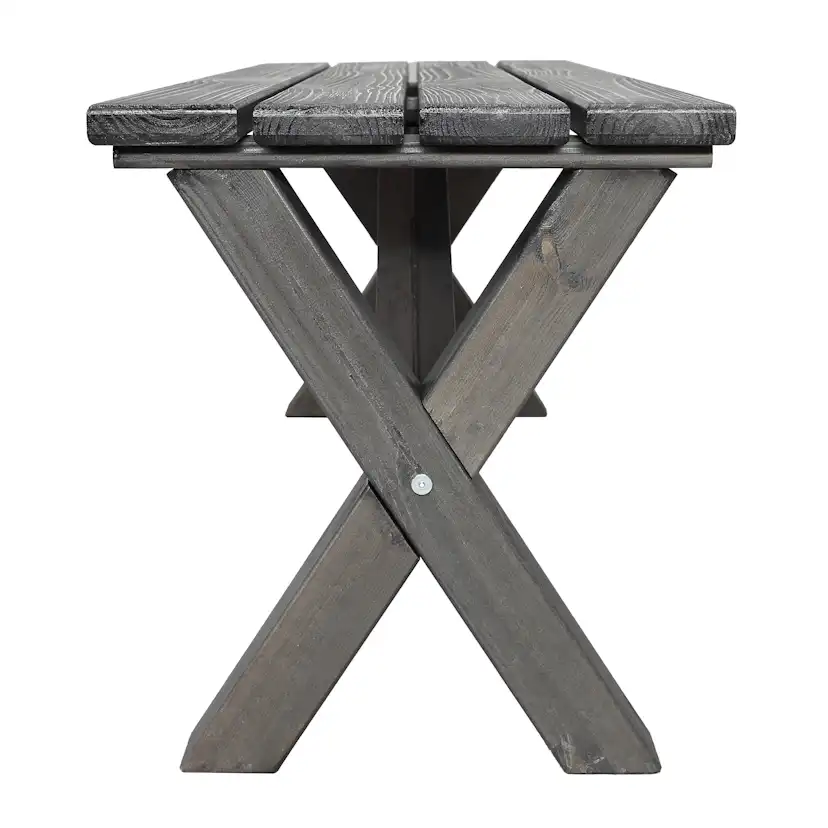 SCOTTSDALE bench 100 Grå, 1000 mm