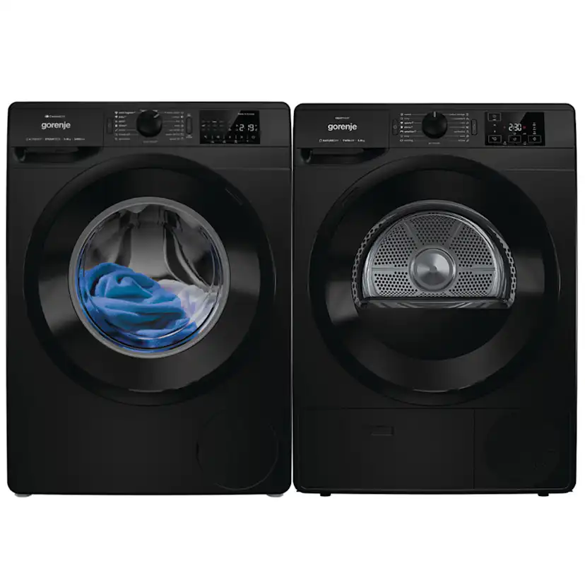 Tvätt- och Torkpaket Gorenje WPNEI84A1SWB + DNE82BGN