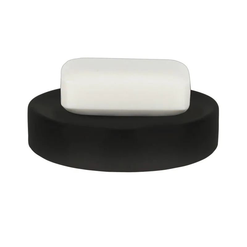 Tvålkopp Tube Matt black Matt Svart