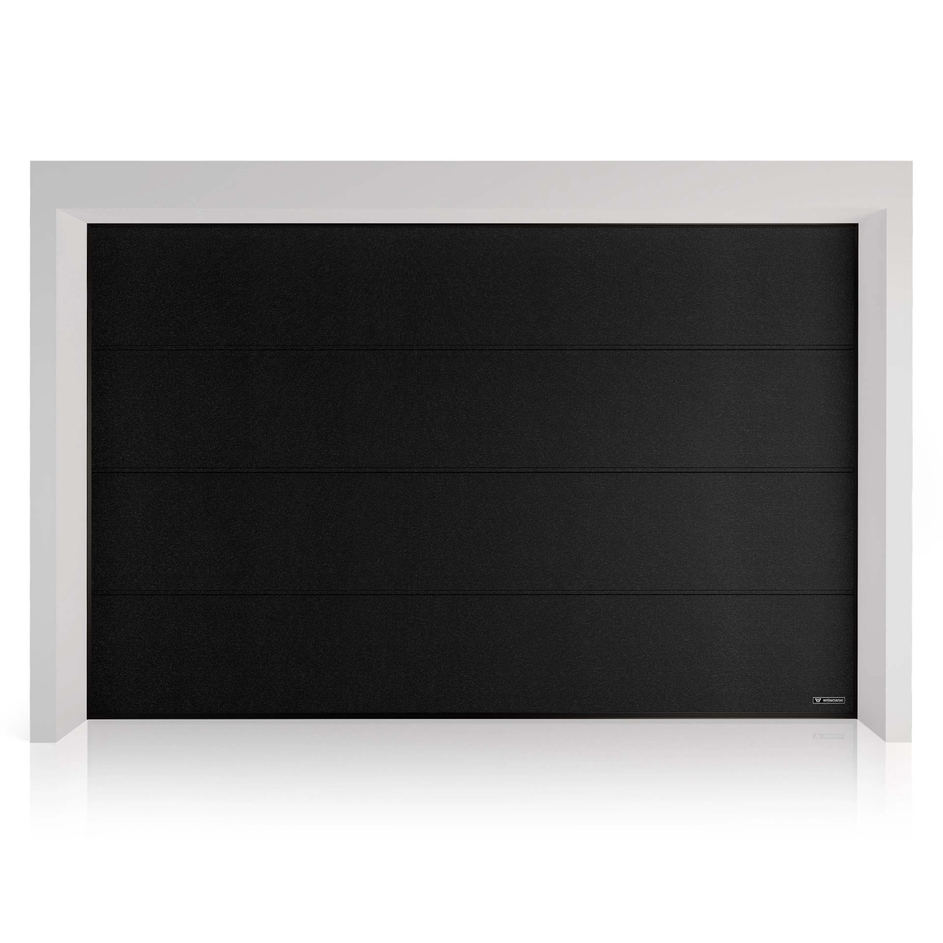 Garageport Nordic Home 275 x 200 cm Svart