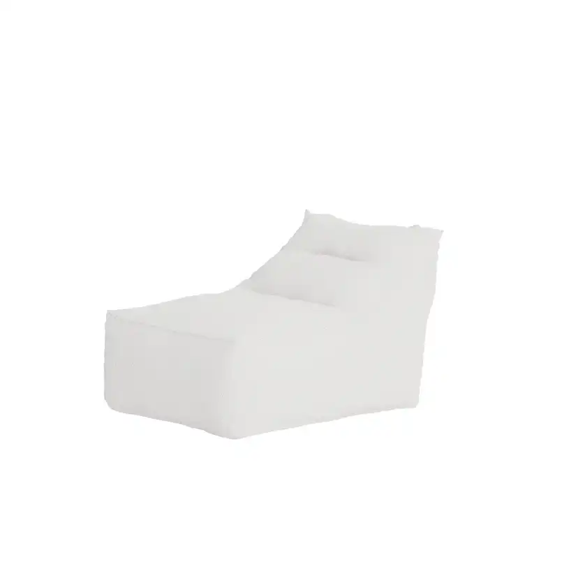 Redang Relaxbag Fabric - White Bouclé fabric / 118*94*83 White