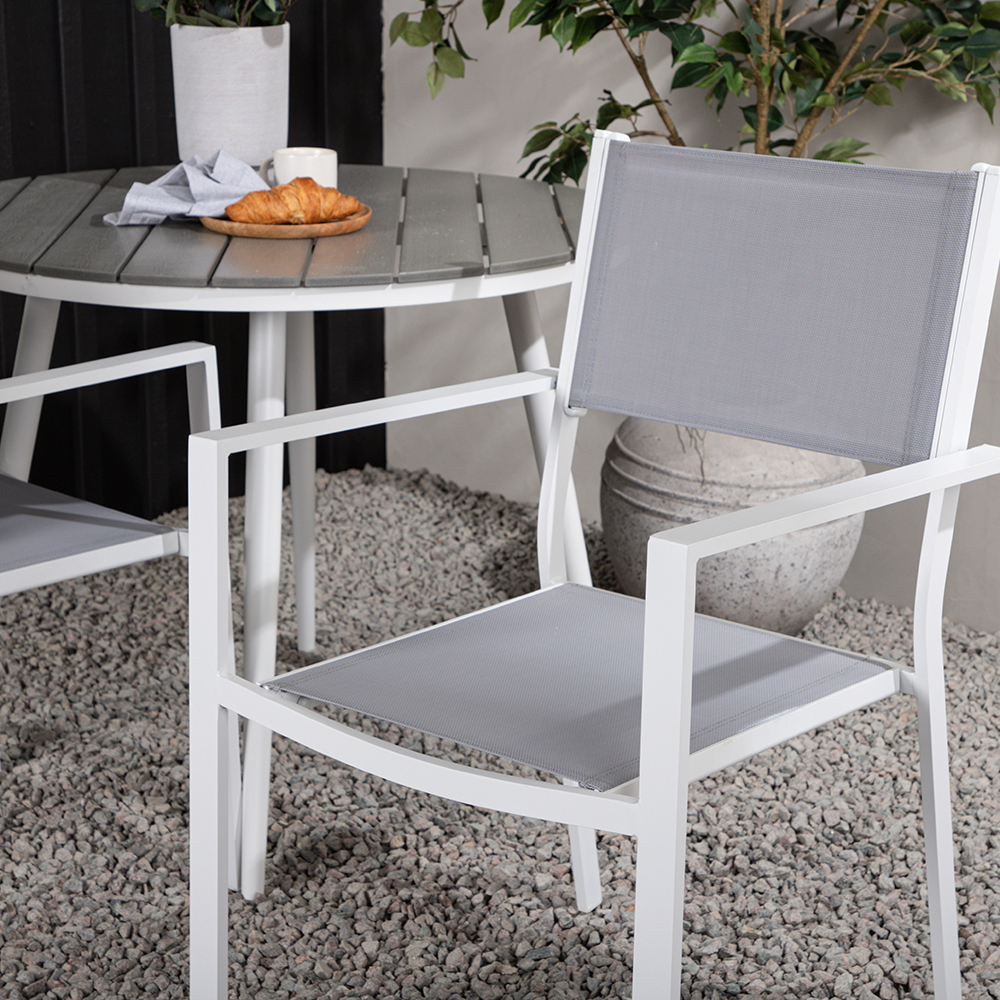Cafégrupp Venture Home Break Ø90 cm med 2 Copacabana Stolar