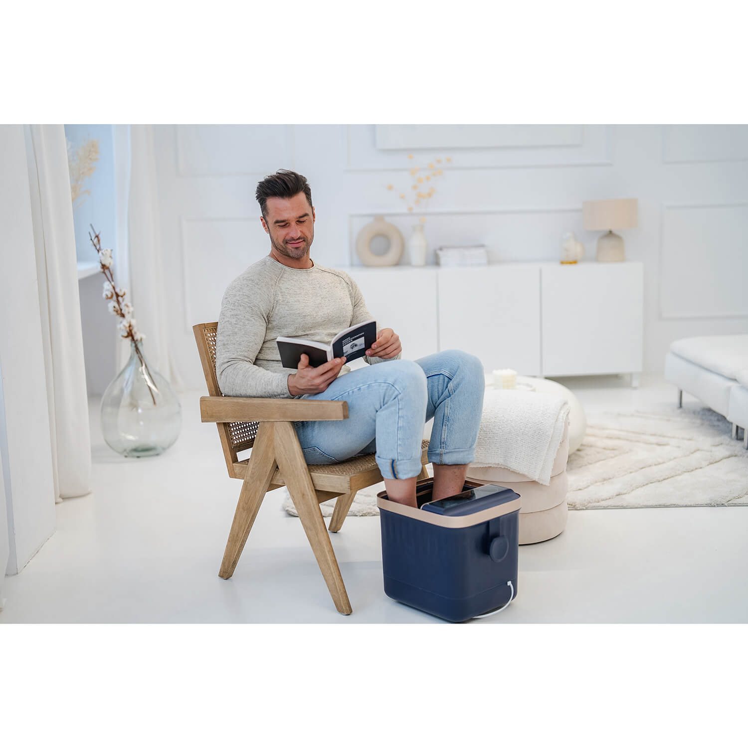 Fotmassageapparat MEDIVON Hydro Blue