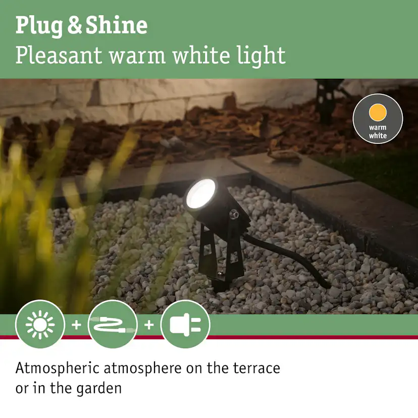 Spotlight Paulmann Basic Spot Plug & Shine LED IP65 24V