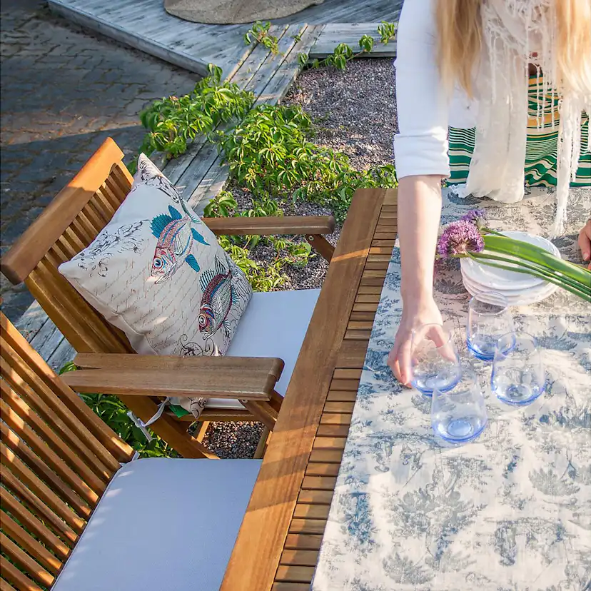 Utebord Comfort Garden Finlay 110 cm Akacia