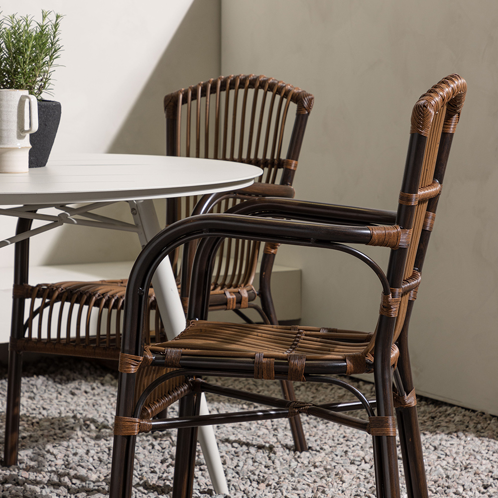 Matgrupp Venture Home Lina Bord med 4 Galera Stolar