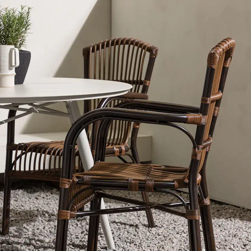Matgrupp Venture Home Lina Bord med 4 Galera Stolar
