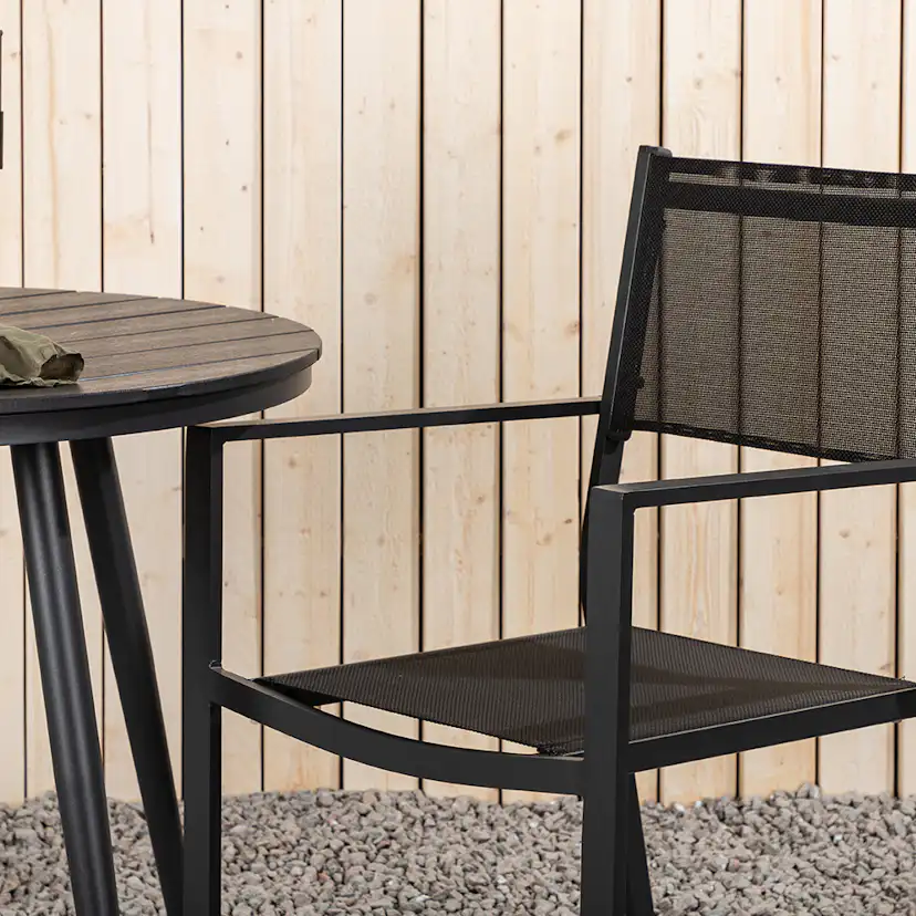 Cafégrupp Venture Home Break Ø90 cm med 2 Copacabana Stolar