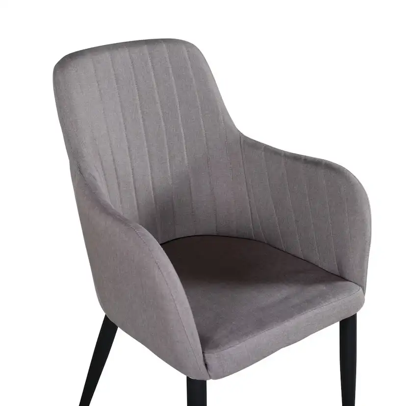 Comfort Chair Polar grey - Black Legs Grå/Svart