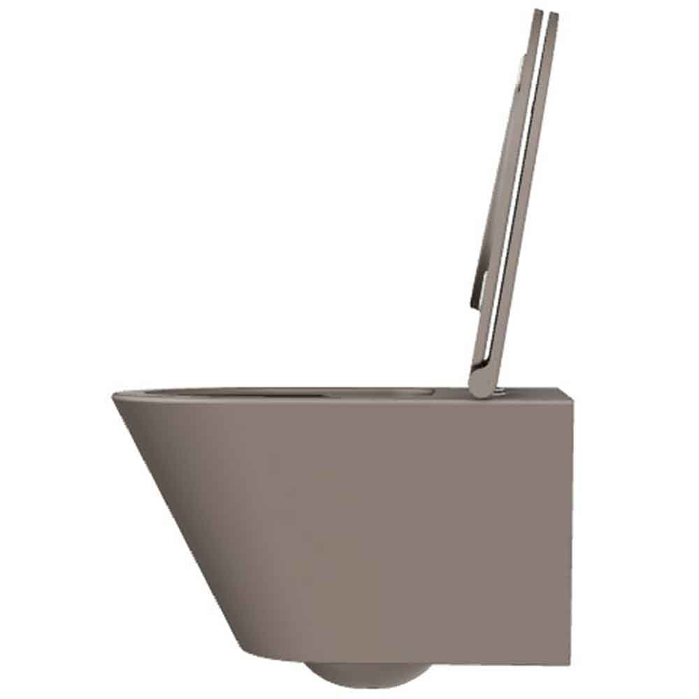 Forma Vägghängd Toalettstol, Taupe