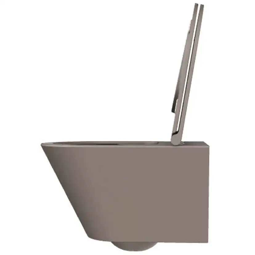 Forma Vägghängd Toalettstol, Taupe