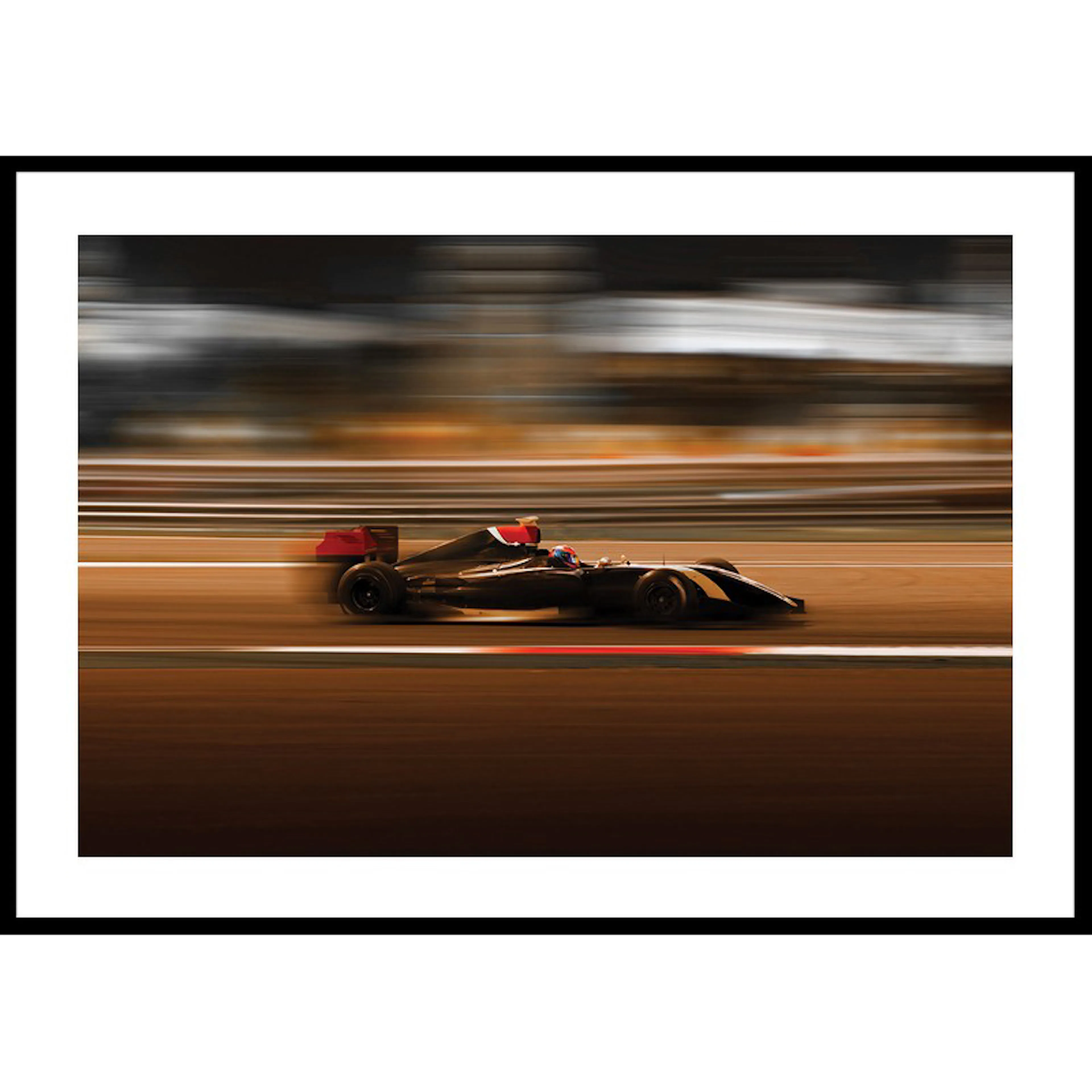 F1 Car In Motion 50x70 50x70 cm