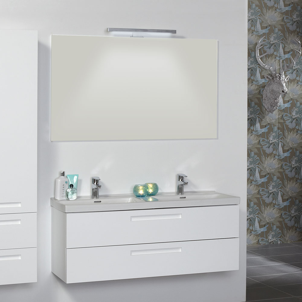 Möbelpaket Noro Relounge 1200 Vit Dubbel