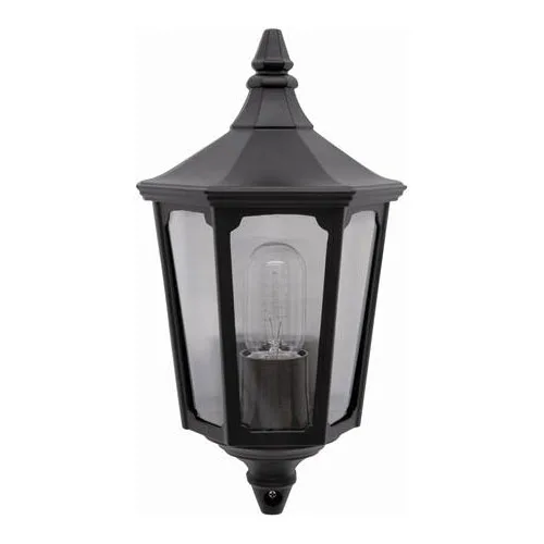 Lykta Malmbergs Smögen Svart 15W PC-glas