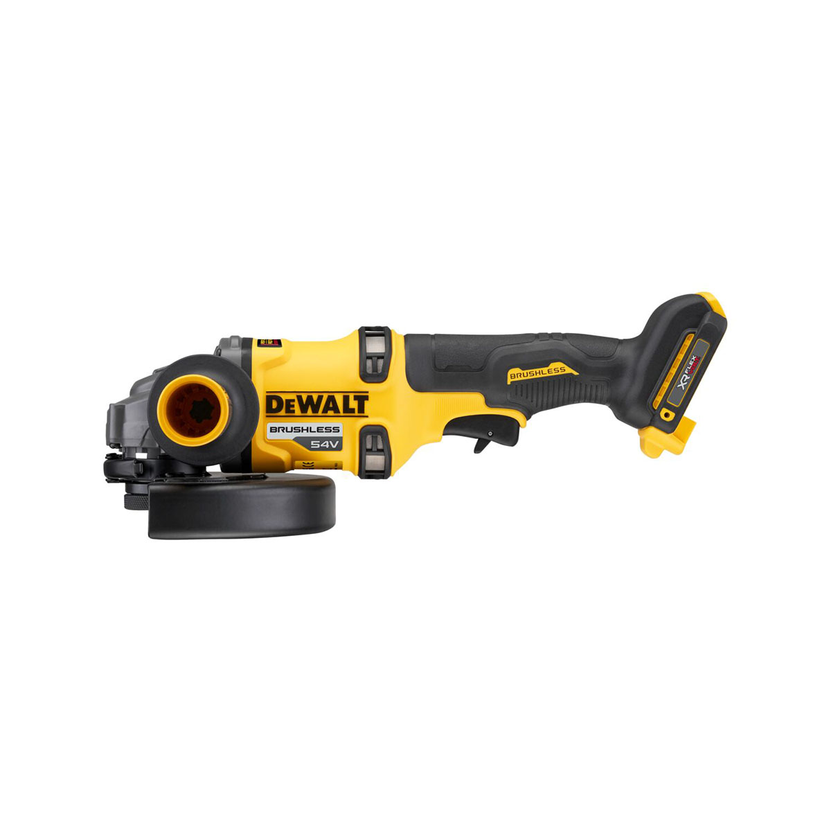 Vinkelslip Dewalt DCG440N 54V utan Batteri och Laddare