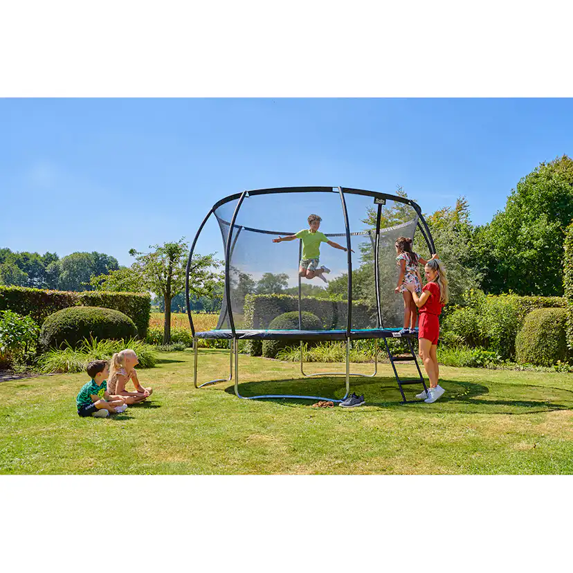 Studsmatta Salta Cosmos Trampolin Ø4,3m Svart