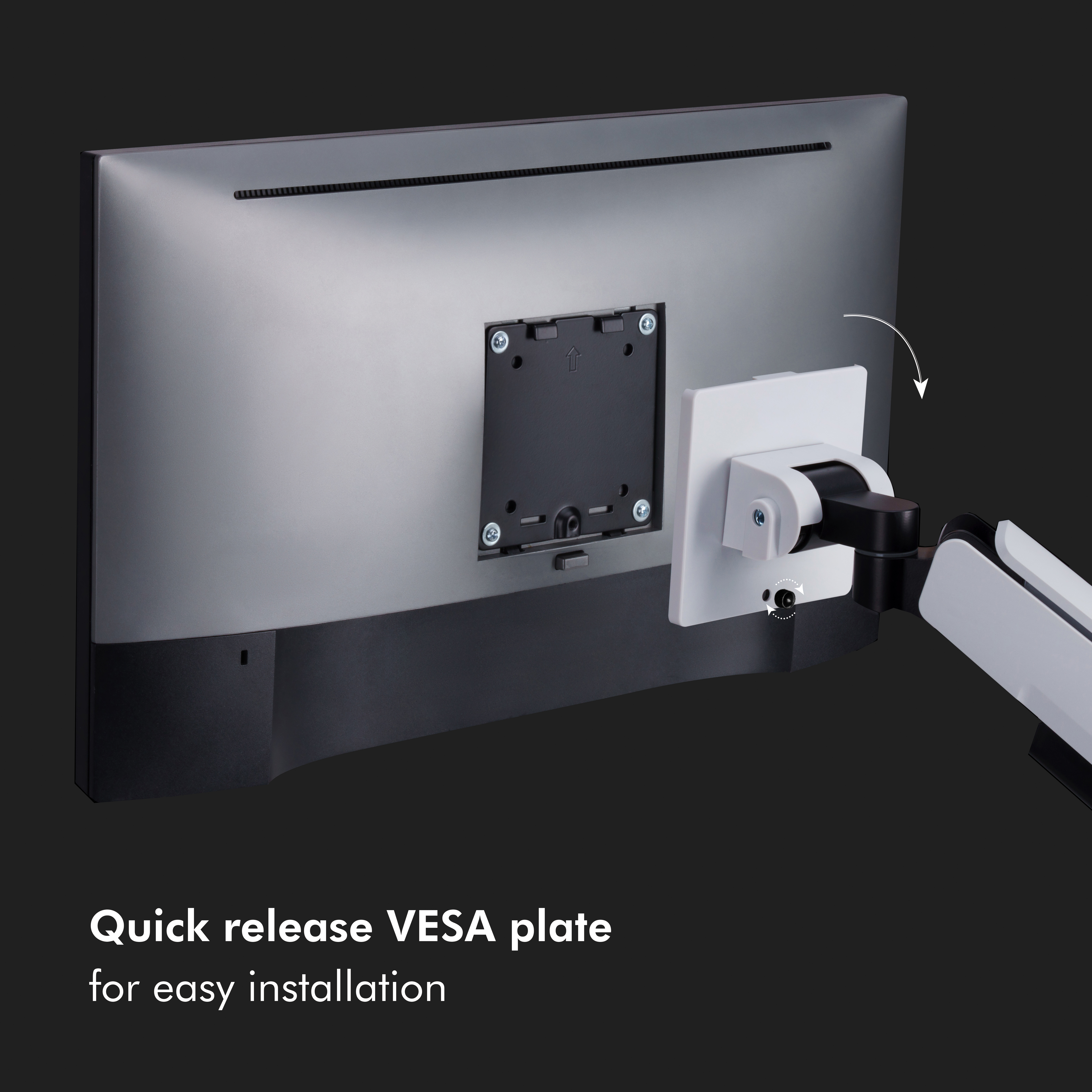 Gaming-monitorarm LogiLink 17-32 tum med Belysning