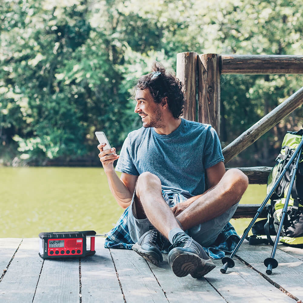 Nödradio Power Bank Midland ER300 Röd/Svart