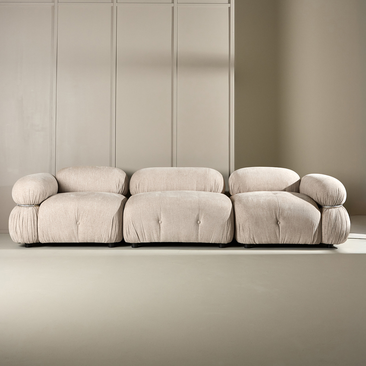 3-sitssoffa Venture Home Mika 3 st Moduler Beige