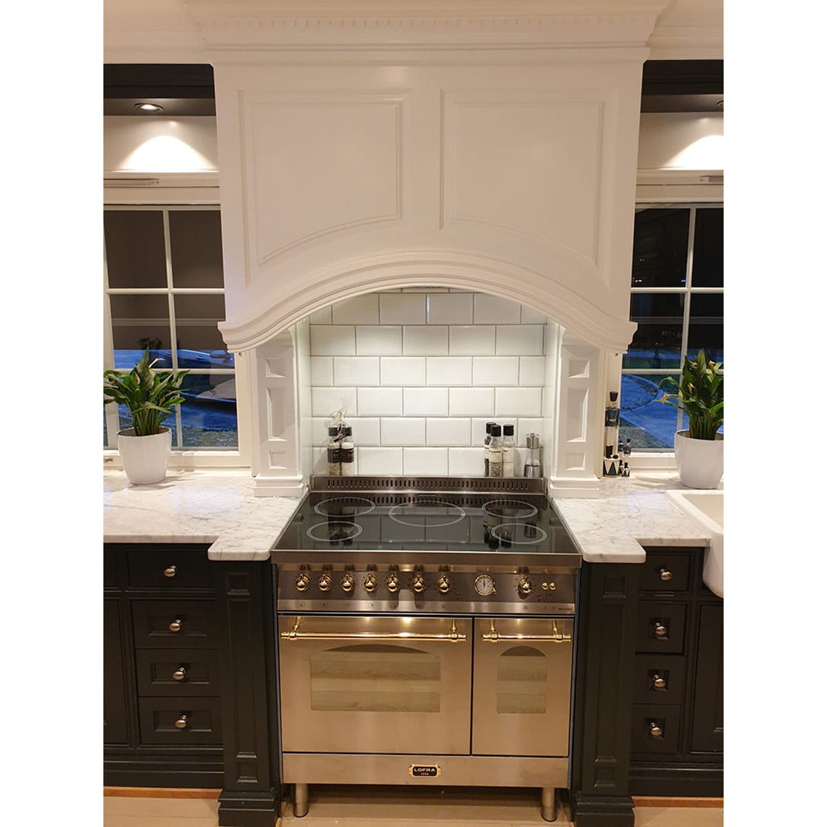 Spis Lofra Dolce Vita 90 cm 2 Ugnar Induktion