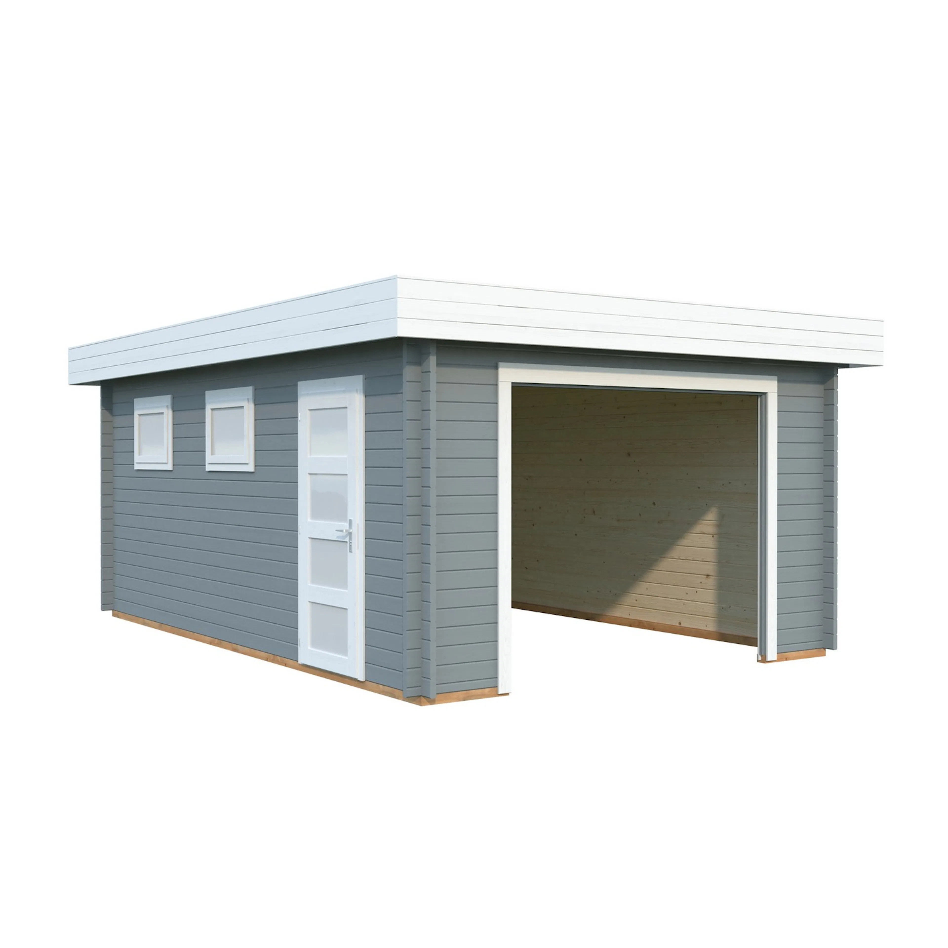 Ljusgrå/Vit