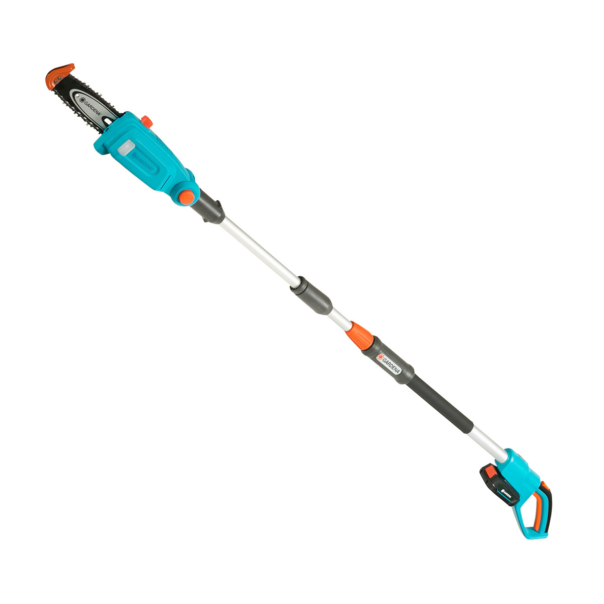 Teleskopisk Stångsåg Gardena TCS 20/18V P4A Komplett (2,5Ah batteri + standardladdare)