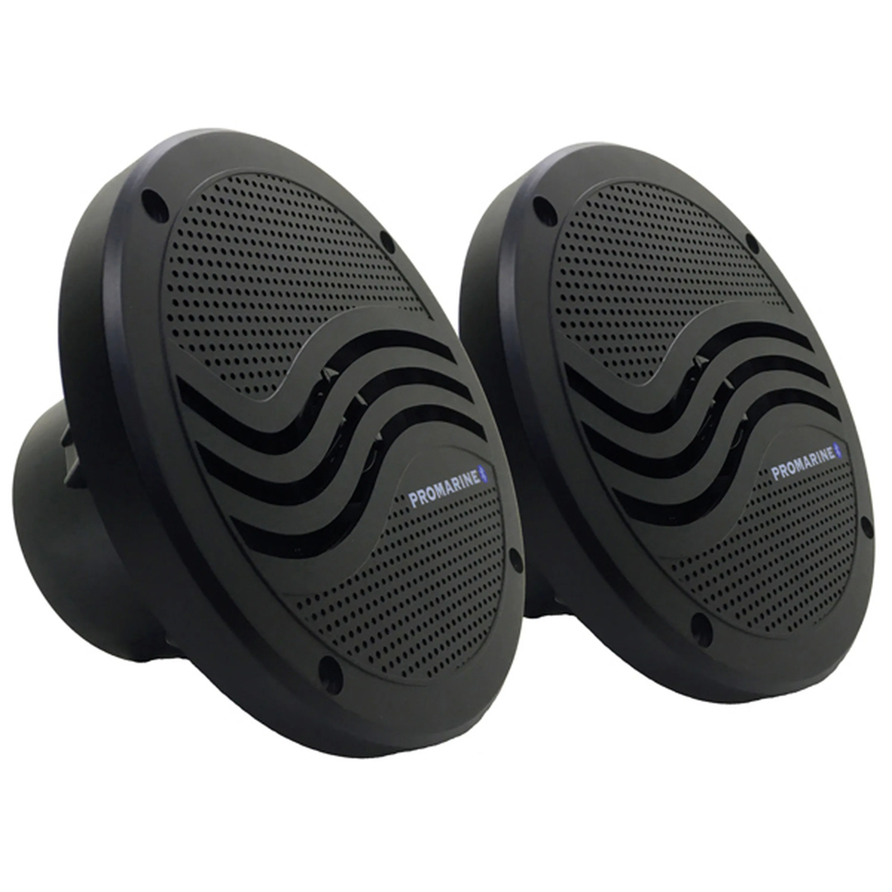 Marinhögtalare ProMarine Bluetooth-högtalare svart startset 6,5" 150W