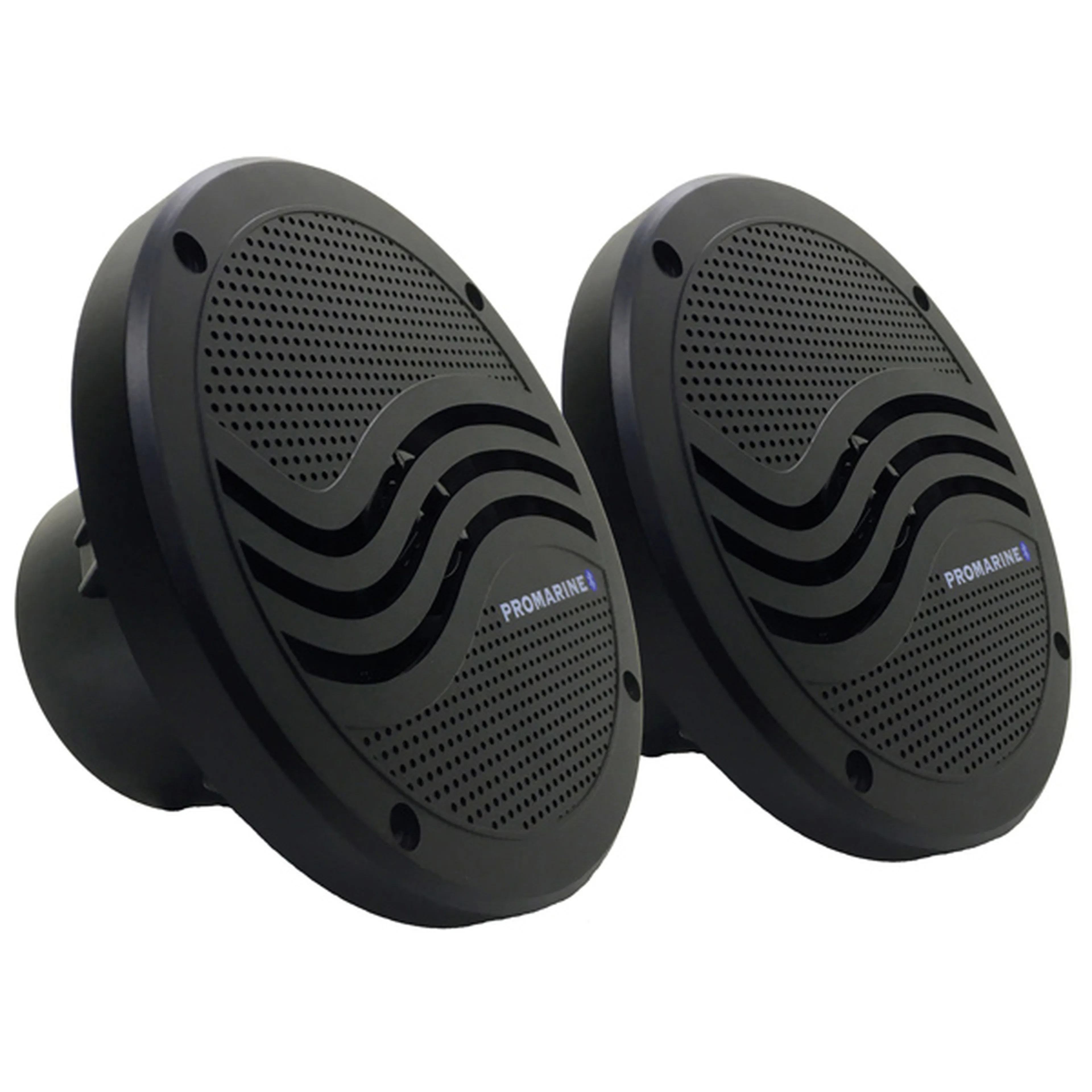 Marinhögtalare ProMarine Bluetooth-högtalare svart startset 6,5" 150W