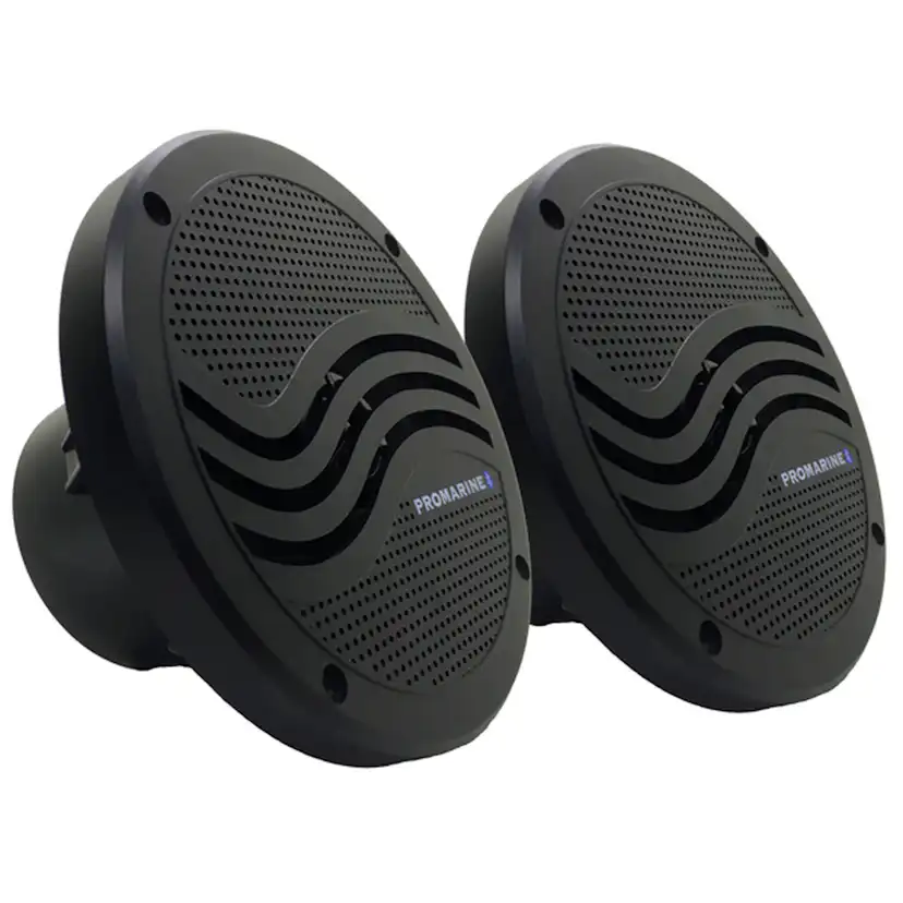 Marinhögtalare ProMarine Bluetooth-högtalare svart startset 6,5" 150W