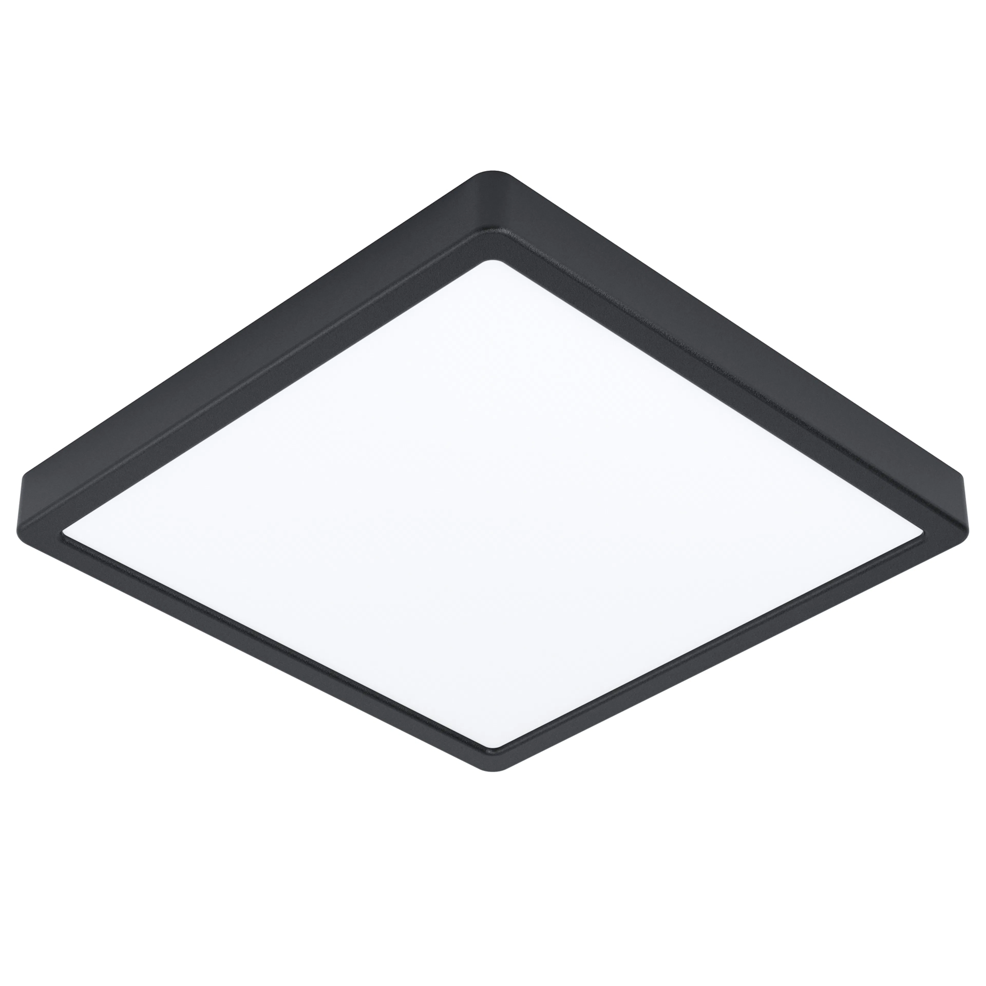 AL-LED-DL 285X285 SCHWARZ 'ARGOLIS 2' Svart Svart