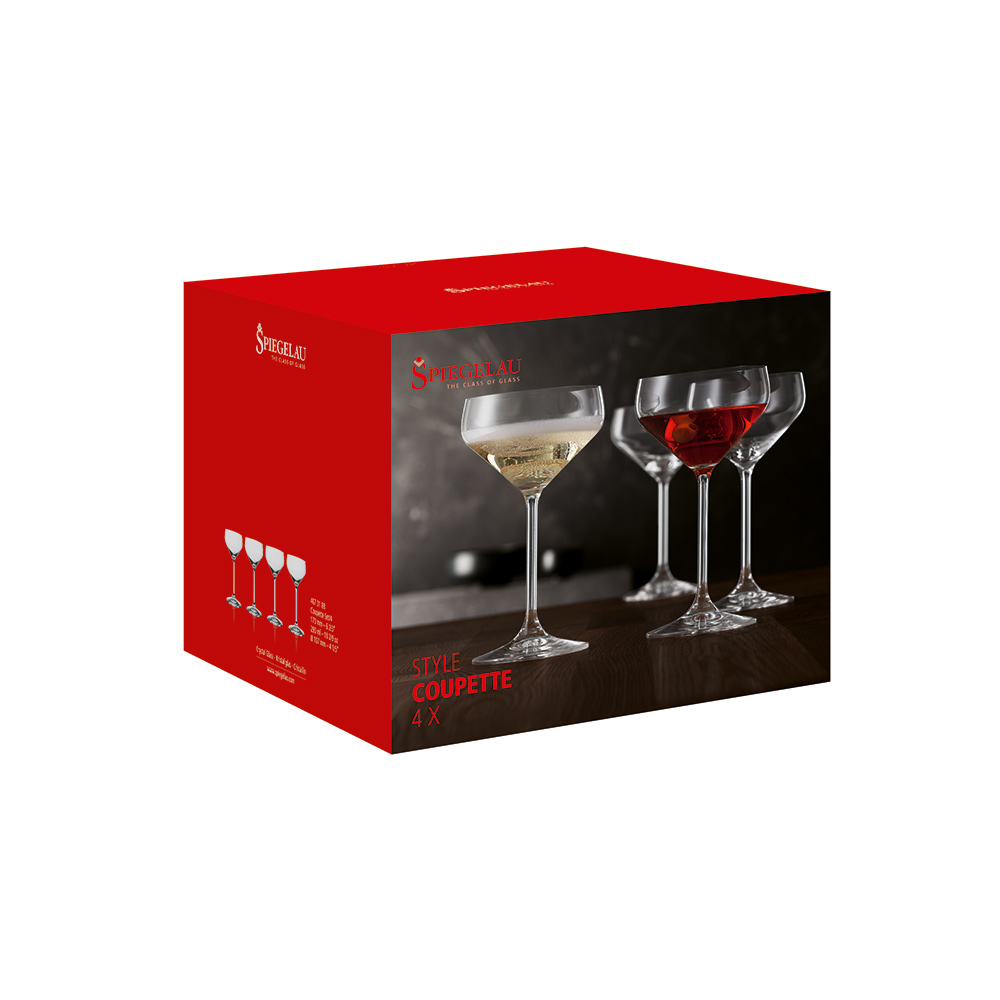 Coupetteglas Spiegelau Style 4-pack