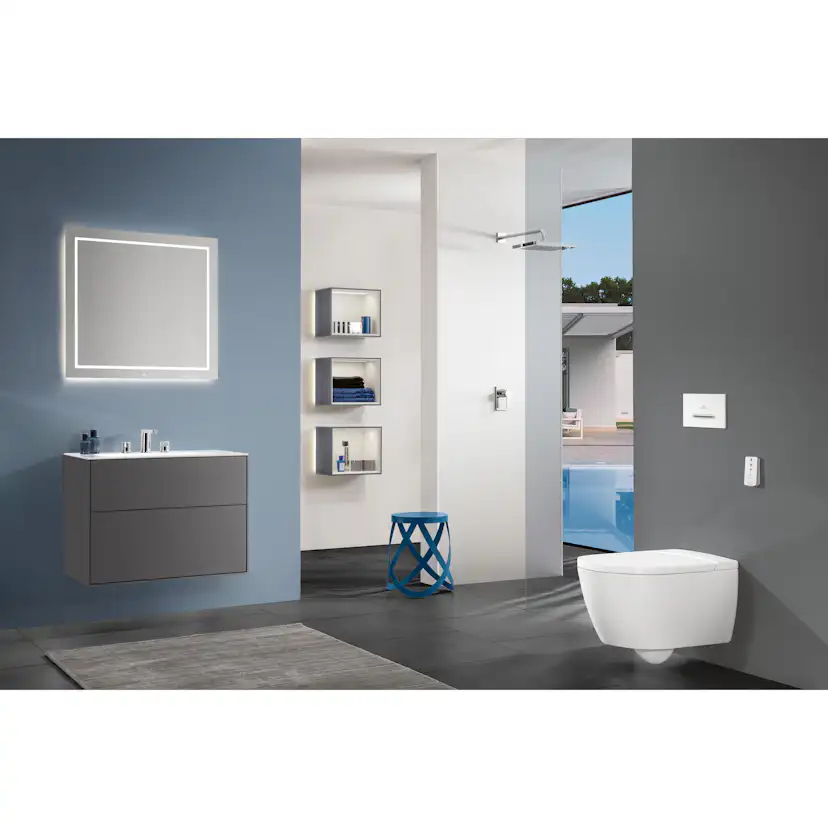 Badrumshylla Villeroy & Boch Finion 42 cm med Belysning