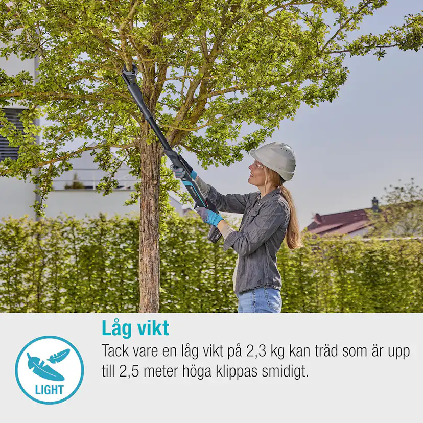 Grensax Gardena EasyCut P4A Komplett med Batteri och Laddare