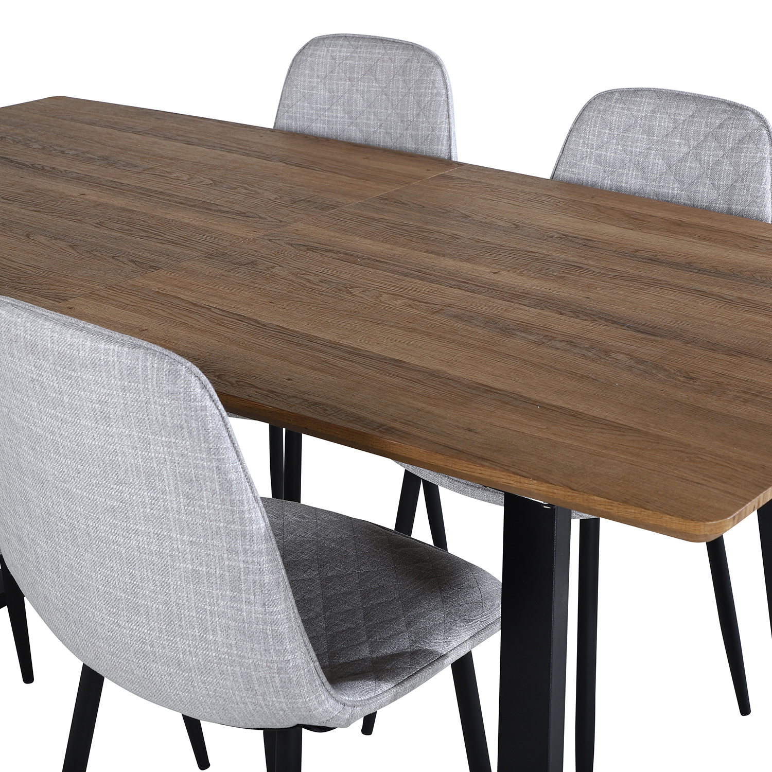 Matgrupp Venture Home Ina med 4 Phoi Stolar Polyestertyg