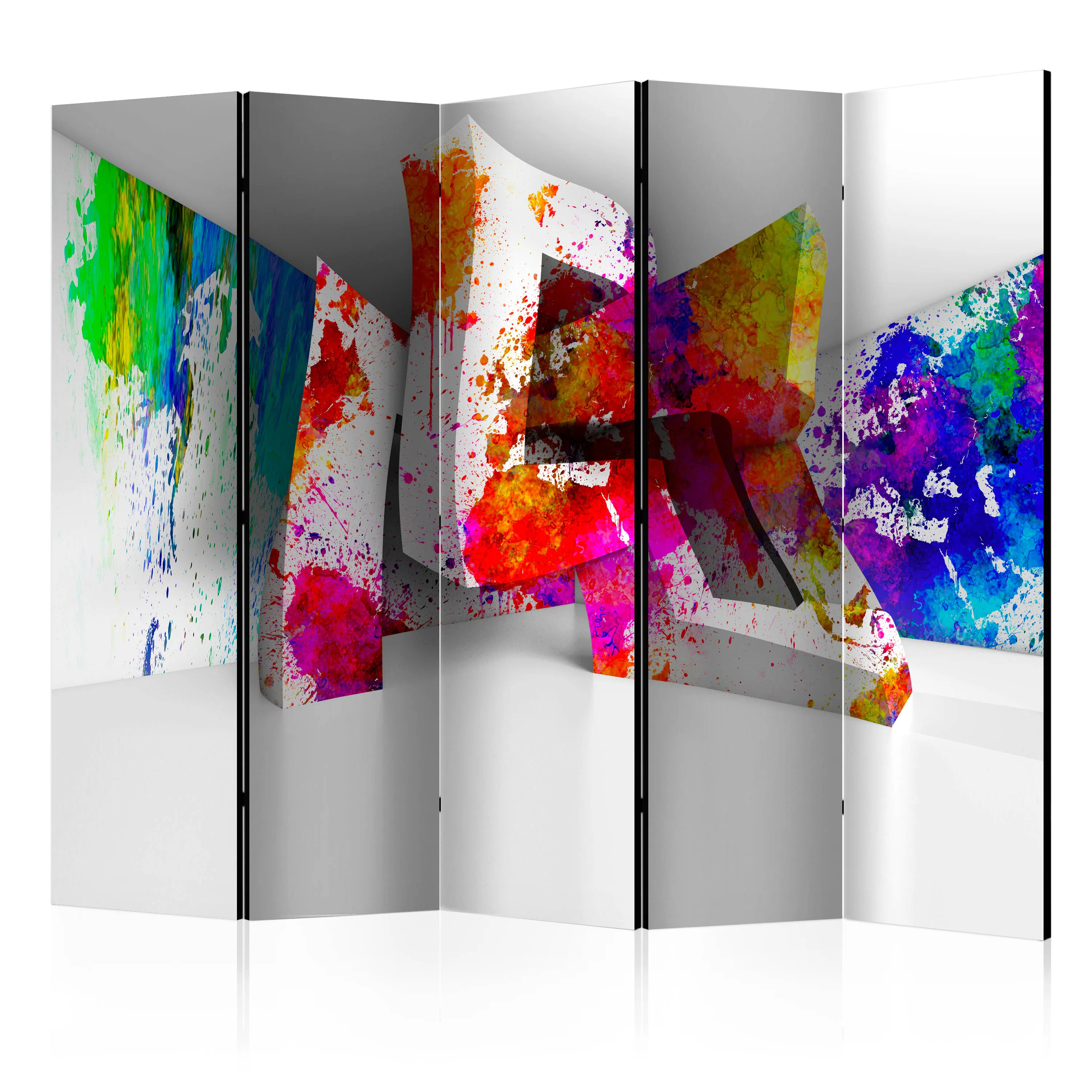 Rumsavdelare Skärmvägg Arkiio Three-dimensional Shapes II 225x172 cm